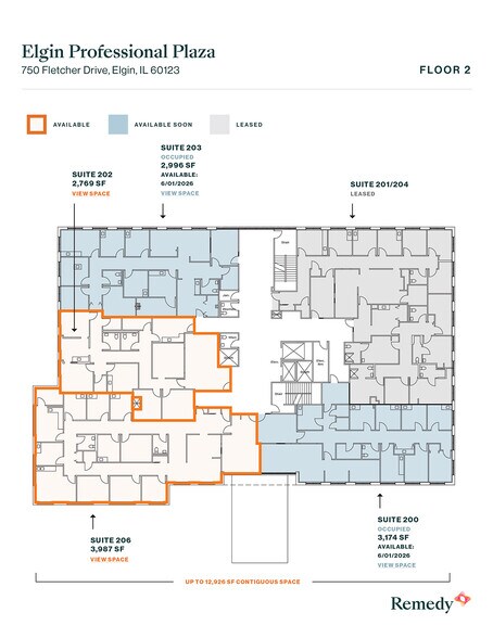 More Photos Of 750 Fletcher Dr, Elgin Medical For Lease