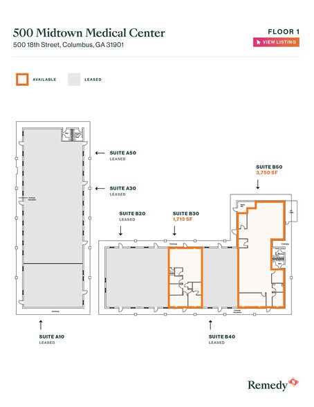 More Photos Of 500 18th St, Columbus Medical For Lease