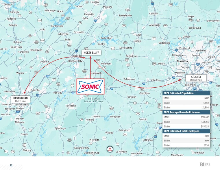 More Photos Of 5680 Us Highway 278 E, Gadsden Fast Food For Sale