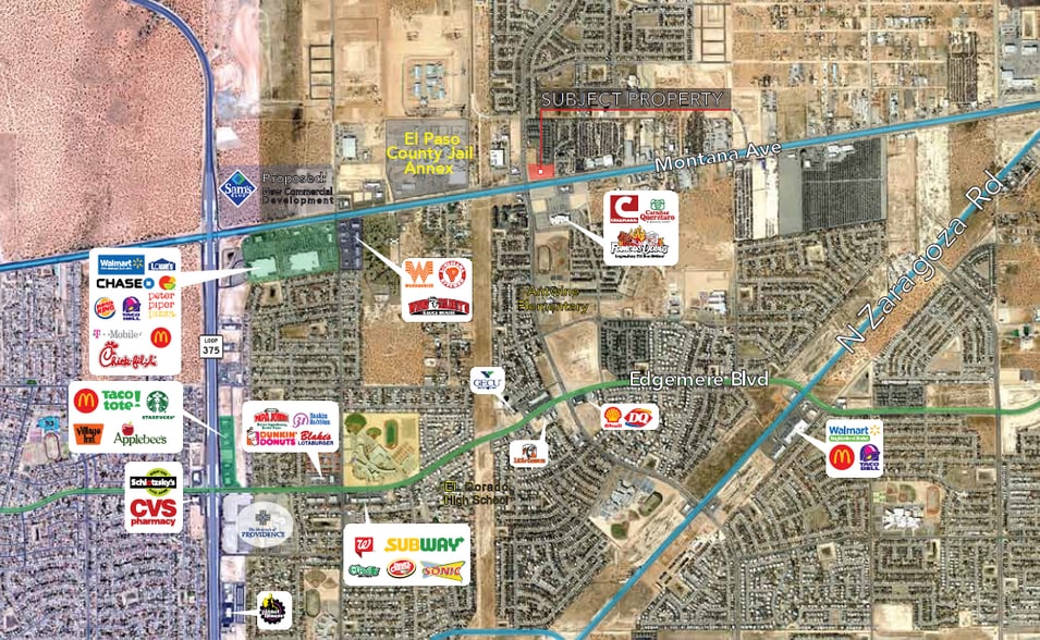 More Photos Of 12703 Montana Ave, El Paso Storefront For Lease