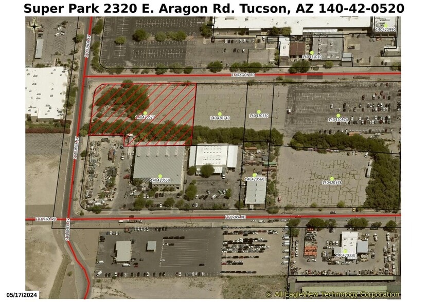 Primary Photo Of 2320 Aragon Rd, Tucson Land For Sale