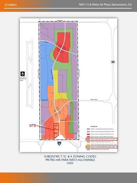 More Photos Of Metro Air Parkway at I-5 Pky @ Meister, Sacramento Land For Lease