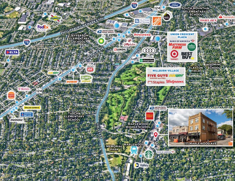 More Photos Of 171 Maplewood Ave, Maplewood Storefront Retail Residential For Sale