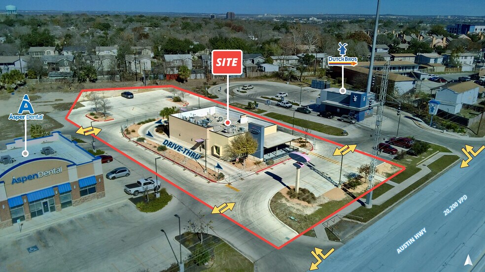 Primary Photo Of 1253 Austin Hwy, San Antonio Fast Food For Lease