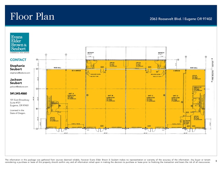More Photos Of 2063 Roosevelt Blvd, Eugene Warehouse For Sale