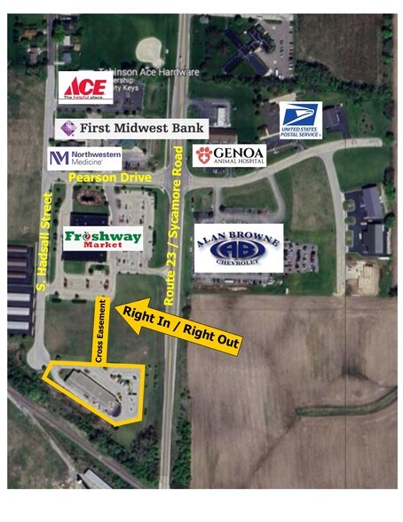 More Photos Of 407 Sycamore Rd, Genoa General Retail For Lease