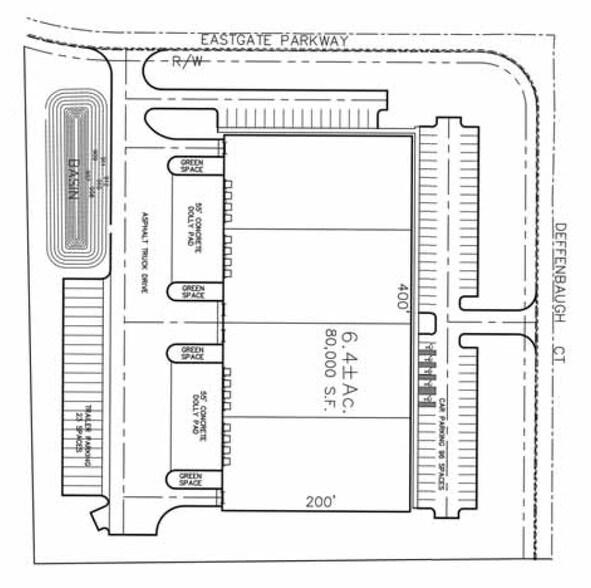 More Photos Of 1801-1831 Deffenbaugh Ct, Columbus Warehouse For Lease