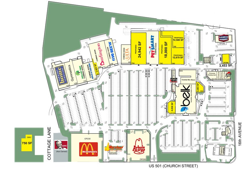 Primary Photo Of 1610 Church St, Conway Unknown For Lease