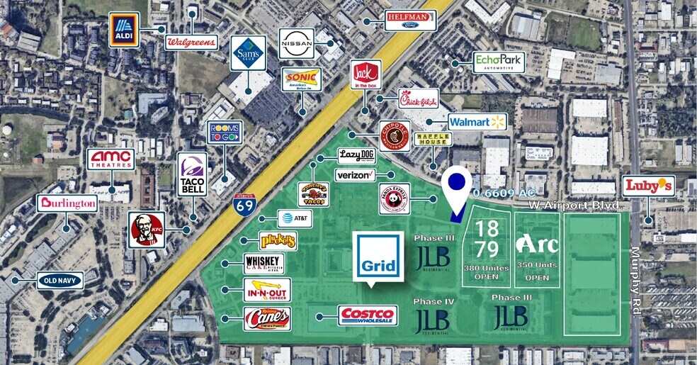 Primary Photo Of 11111 Airport Blvd, Stafford Land For Lease