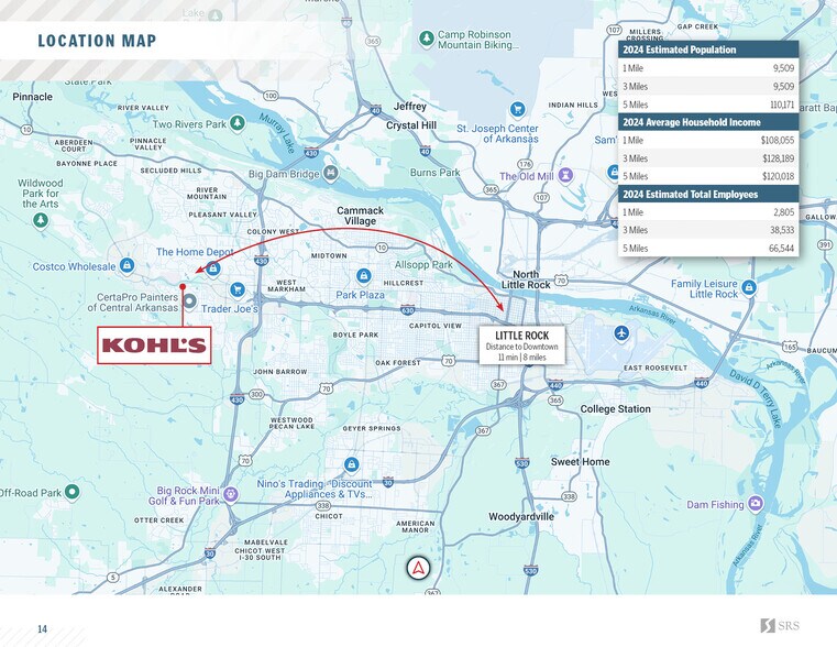 More Photos Of 13909 Chenal Pky, Little Rock General Retail For Sale