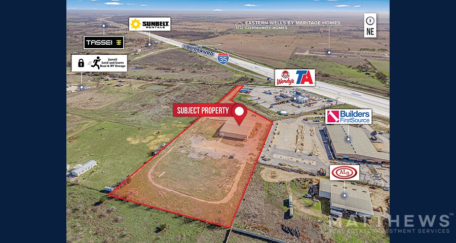 More Photos Of 75 County Road 372, Jarrell Warehouse For Lease