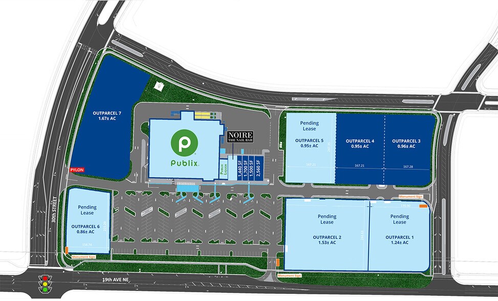 More Photos Of 19th Ave NE & 30th Street SE, Ruskin Freestanding For Lease