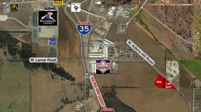 More Photos Of West Adkins Hill Road, Norman Land For Sale