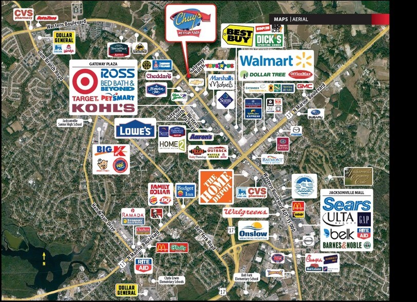 More Photos Of 1618 Western Blvd, Jacksonville Restaurant For Lease