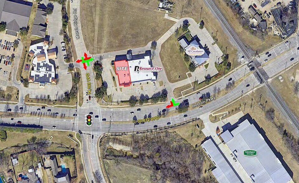 More Photos Of 2501 Hebron Pky, Carrollton Storefront Retail Office For Lease