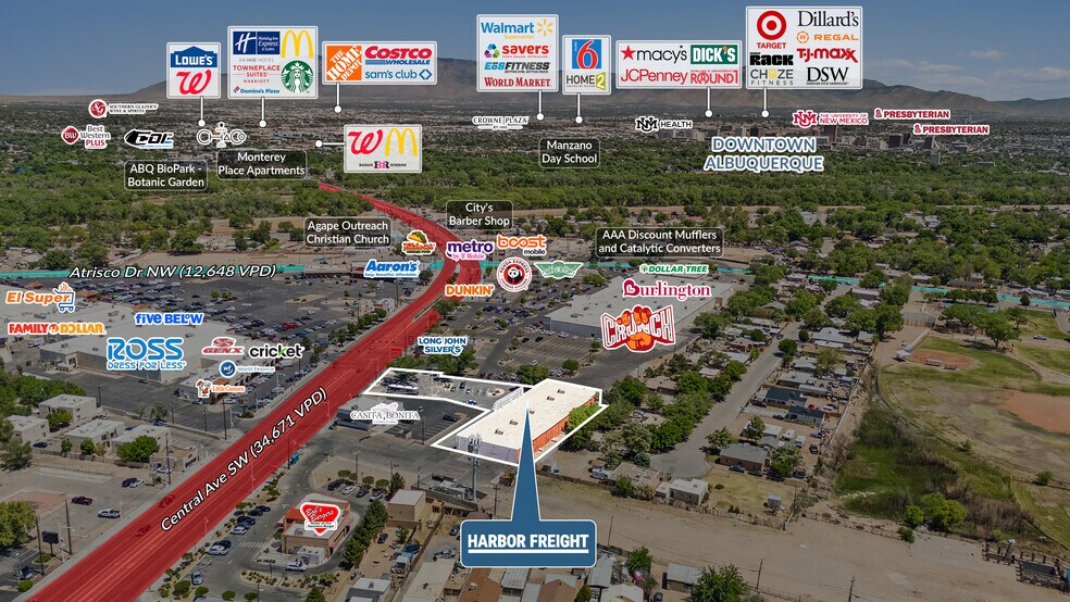 More Photos Of 4410 Central Ave SW, Albuquerque Freestanding For Sale