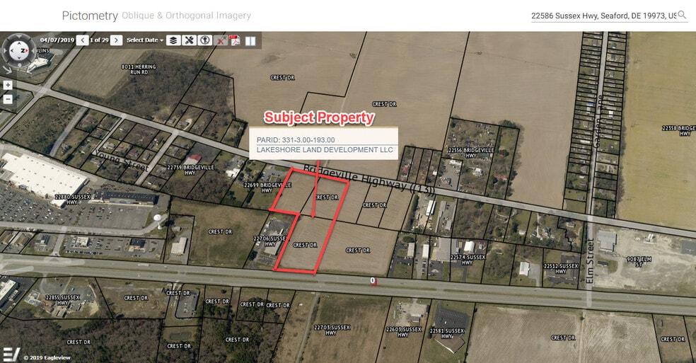 More Photos Of Sussex Highway Seaford DE Hwy @ Next to: 22706 Sussex Hwy, Seaford, DE 19973, Seaford Land For Sale