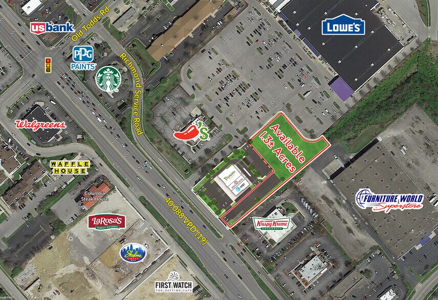 More Photos Of 2887 Richmond Rd, Lexington Land For Lease