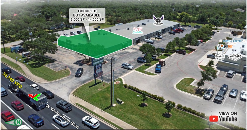 Primary Photo Of 400 W Whitestone Blvd, Cedar Park General Retail For Lease