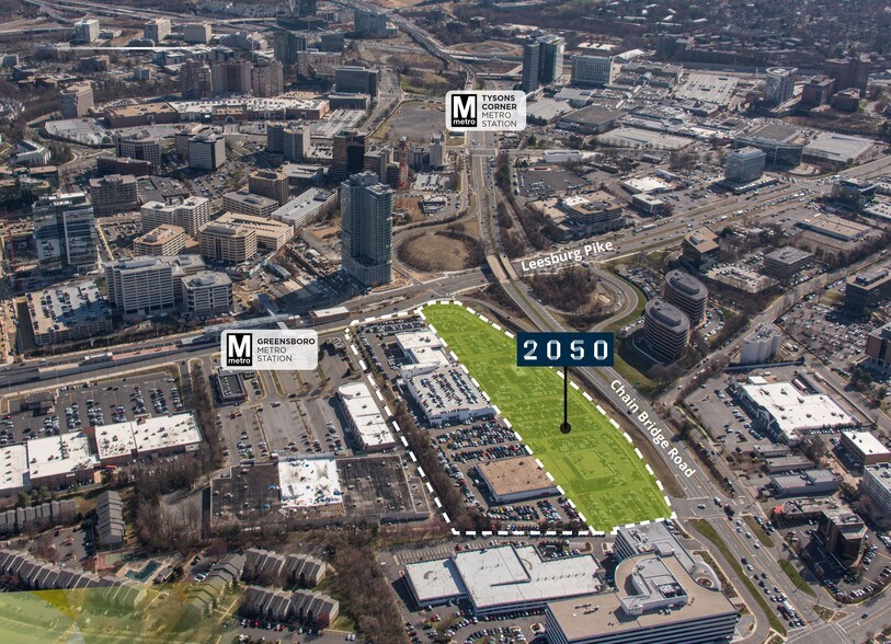 Primary Photo Of 2000-2050 Chain Bridge Rd, Tysons Land For Lease