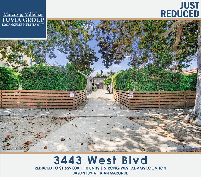 Primary Photo Of 3443 West Blvd, Los Angeles Apartments For Sale