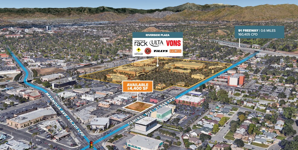 More Photos Of 3711 Central Ave, Riverside Freestanding For Sale