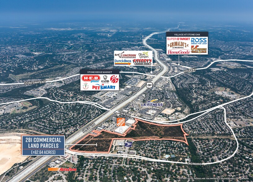 More Photos Of NEC of 281 and Encino Rio hwy, San Antonio Land For Sale