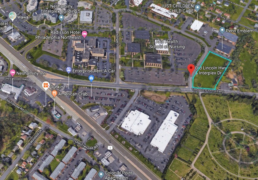 Primary Photo Of Old Lincoln Hwy @ Interplex Dr, Trevose Land For Lease