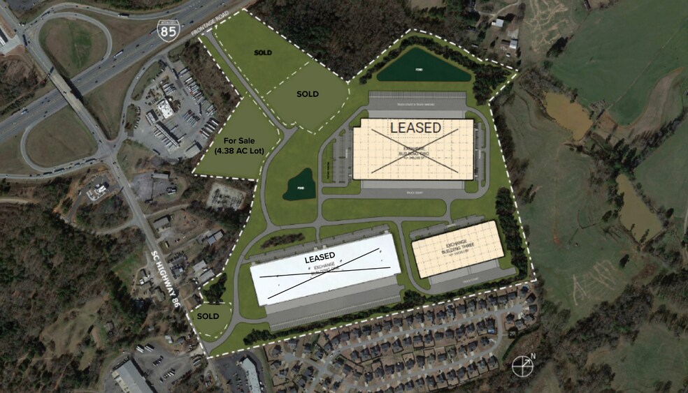 More Photos Of 110 Exchange Logistics Pk Dr, Piedmont Land For Sale