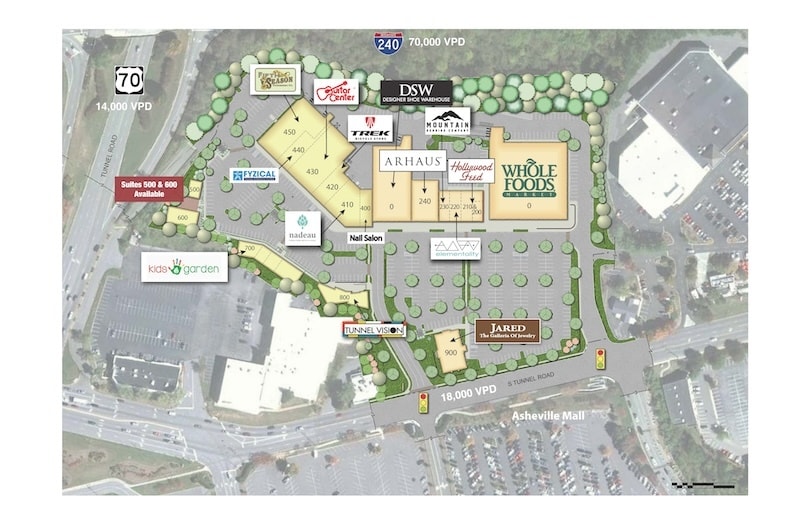 More Photos Of 4 S Tunnel Rd, Asheville Unknown For Lease