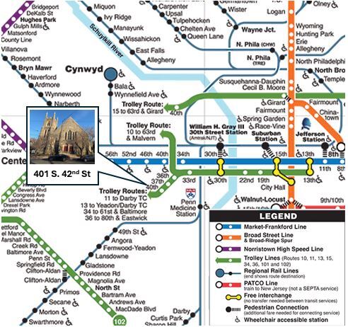 More Photos Of 401 S 42nd St, Philadelphia Religious Facility For Sale