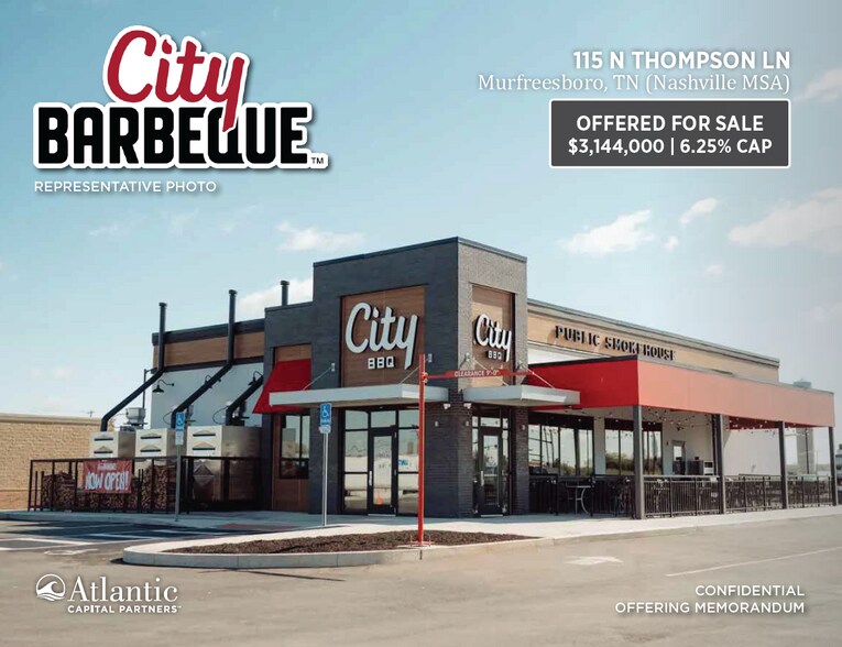 Primary Photo Of 115 N Thompson Ln, Murfreesboro General Retail For Sale