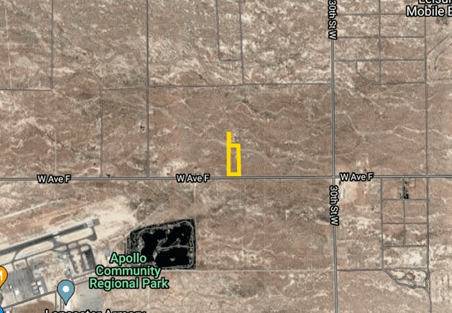 Primary Photo Of 0 Vac Avenue F VIC, Lancaster Land For Sale