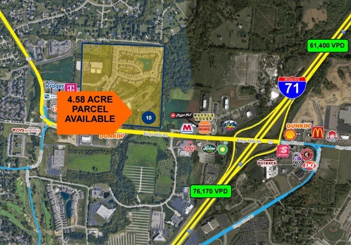 Primary Photo Of 5280 Kings Mills Rd, Mason Land For Sale