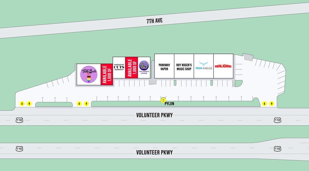 More Photos Of 740 Volunteer Pky, Bristol Storefront Retail Office For Lease