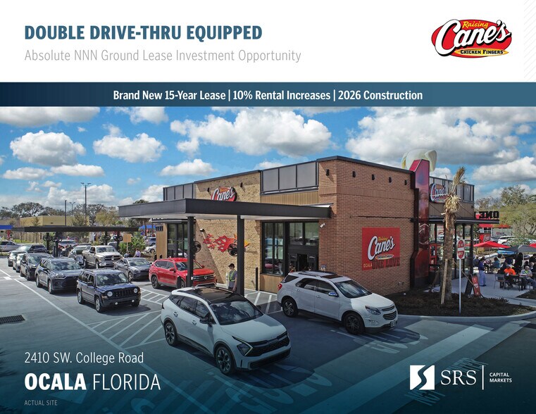 Primary Photo Of 2410 College Rd, Ocala Fast Food For Sale
