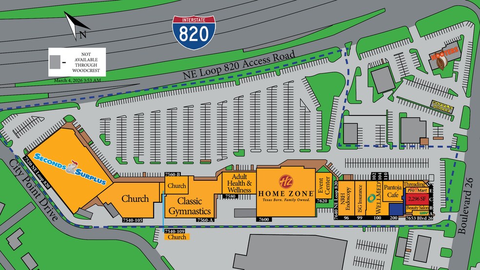 More Photos Of 7520-7640 NE Loop 820, North Richland Hills Unknown For Lease