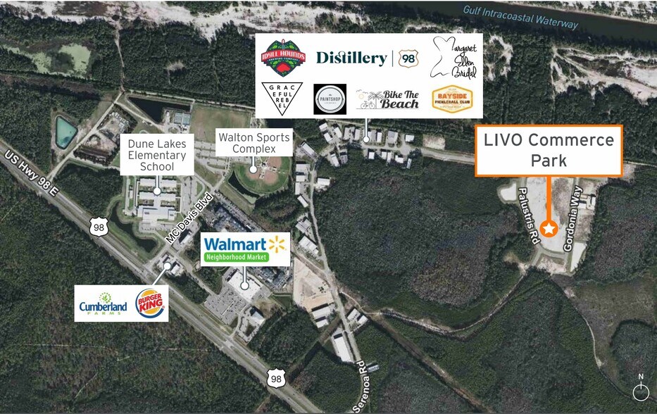 More Photos Of Palustris Road, Santa Rosa Beach Business Park For Lease