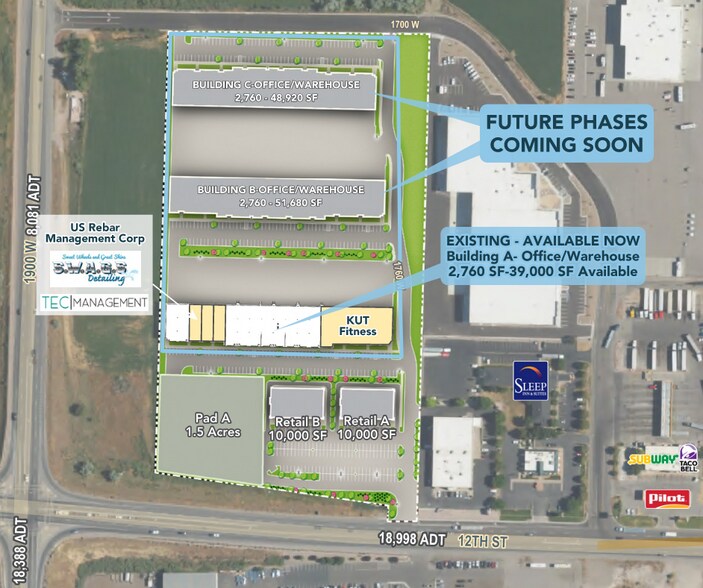 More Photos Of 1800 W 12th St, Ogden Research And Development For Lease