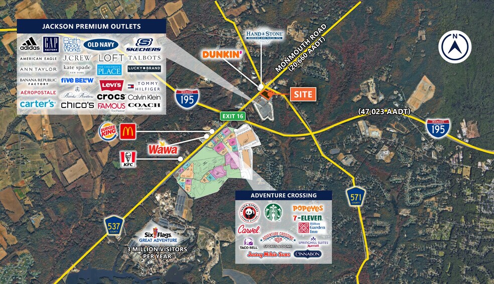 More Photos Of 525 Monmouth Rd, Jackson Land For Lease