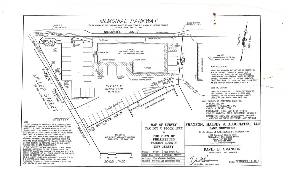 More Photos Of 370 Memorial Pkwy, Phillipsburg Storefront Retail Office For Sale