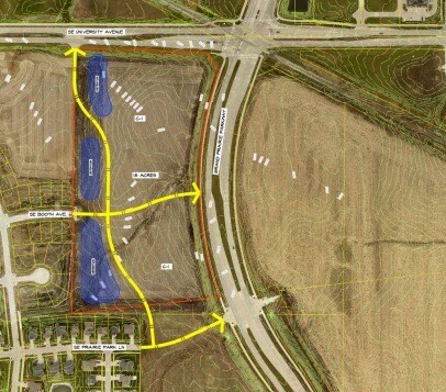 Primary Photo Of University Ave @ Grand Prairie Parkway, Waukee Land For Sale