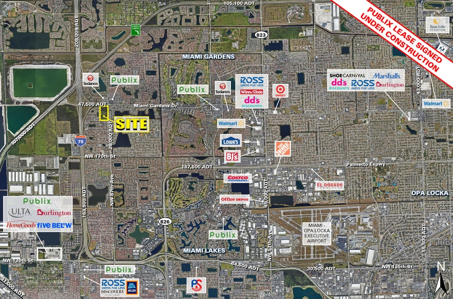 Primary Photo Of Miami Gardens Dr & NW 87th Ave, Miami Gardens Freestanding For Lease