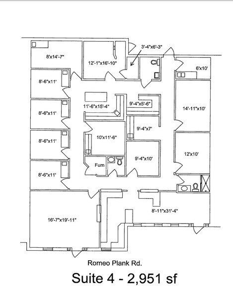 More Photos Of 46401 Romeo Plank Rd, Macomb Township Medical For Lease