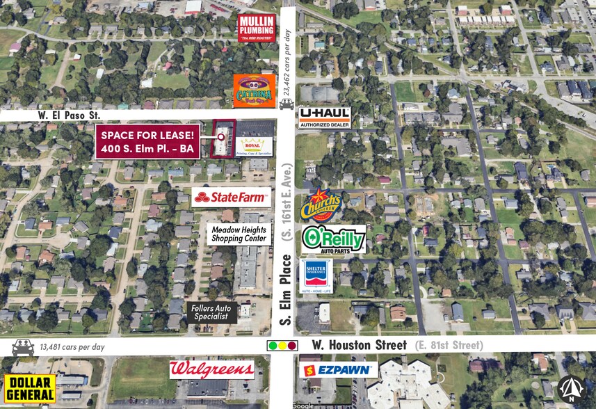 More Photos Of 400 S Elm Plz, Broken Arrow Freestanding For Lease