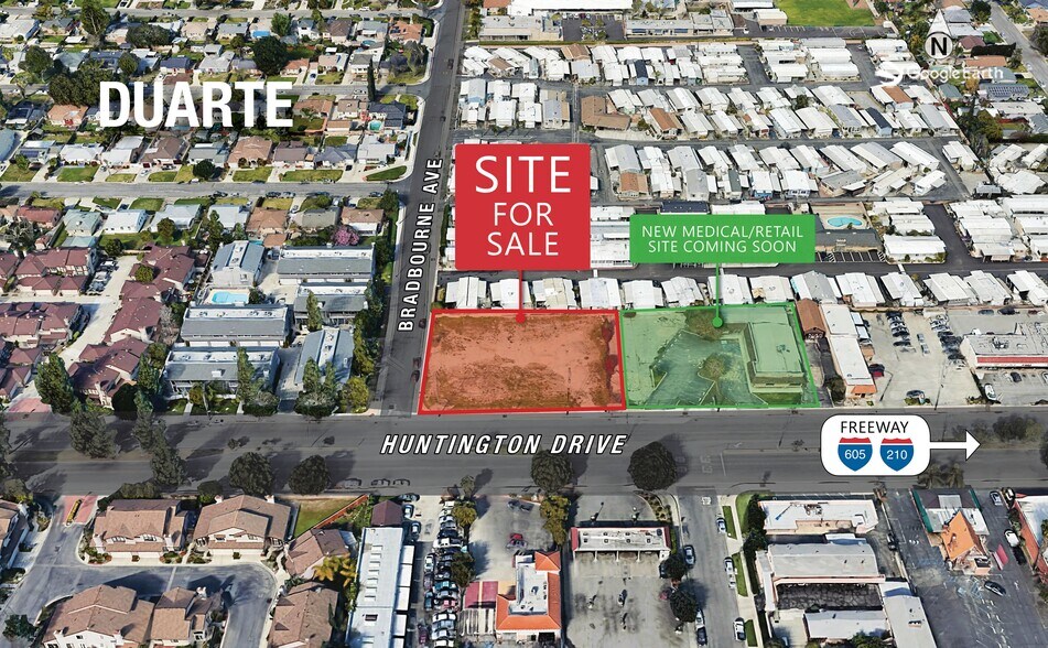 Primary Photo Of 2107 Huntington Dr, Duarte Land For Sale