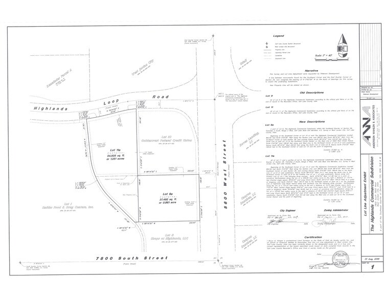 More Photos Of 7684 5600 w, West Jordan Land For Sale