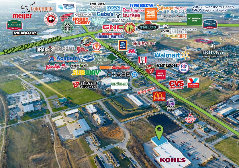 More Photos Of 3430 Villa Pt, Owensboro Freestanding For Lease