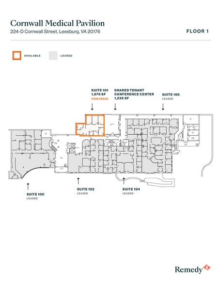 More Photos Of 224D Cornwall St NW, Leesburg Medical For Lease