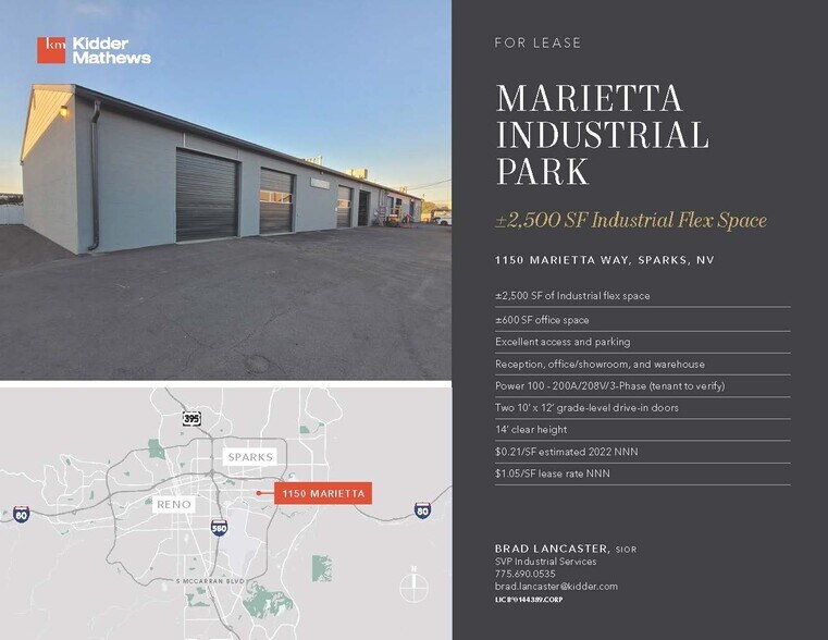 Primary Photo Of 1100-1170 Marietta Way, Sparks Light Distribution For Lease